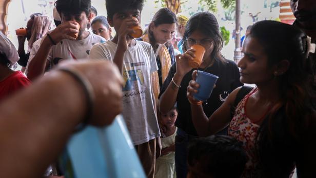 Heatwave in New Delhi
