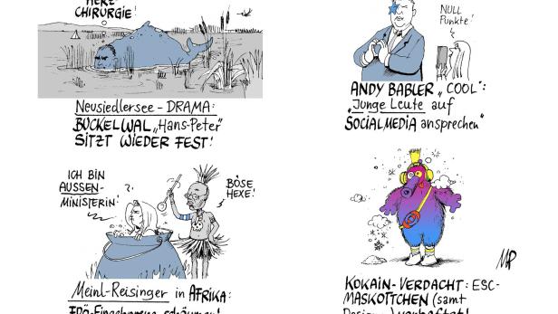 Karikatur von Michael Pammesberger