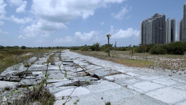 Entölkerte Landschaft.