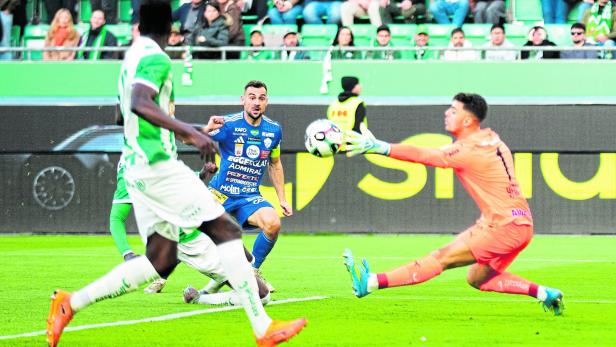 Rapid vergibt Elfmeter, Hartberg ist wieder effizient und siegt