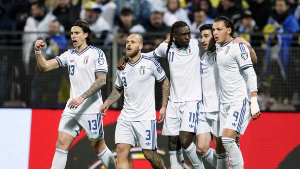 Italien verpasste die Qualifikation auf sportlichem Weg.