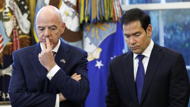 FIFA-Boss Infantino mit US-Minister Rubio