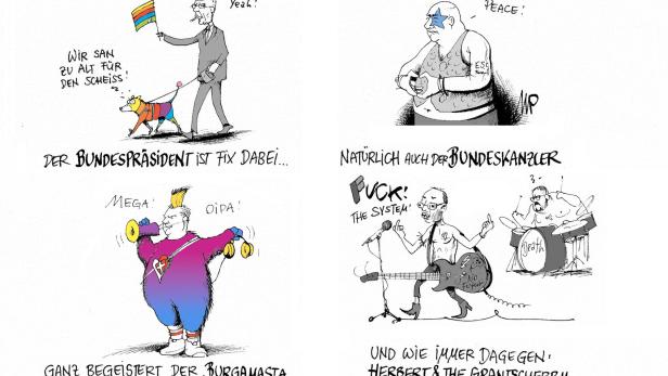 Karikatur von Michael Pammesberger