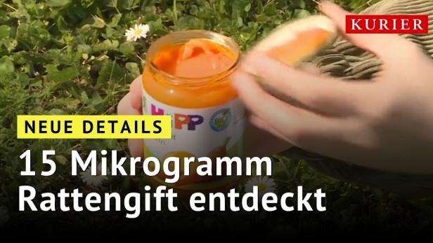 Rattengift in Hipp-Babynahrung: Ermittlungen werden ausgeweitet