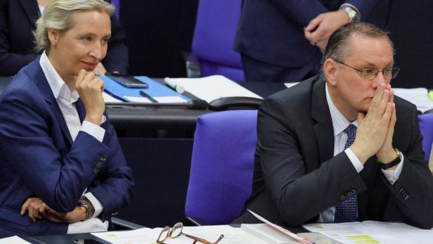 Plenum session of the lower house of parliament, the Bundestag, in Berlin
