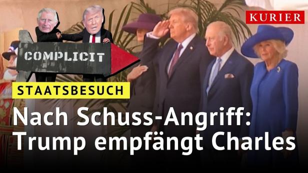 König Charles bei Trump: Staatsbesuch in den USA sorgt für Proteste