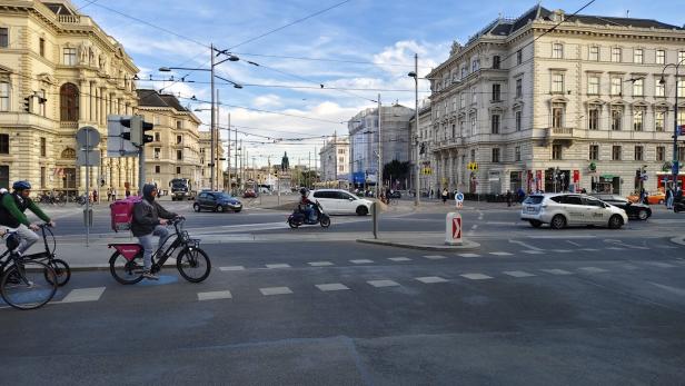 Schwarzenbergplatz in Wien.