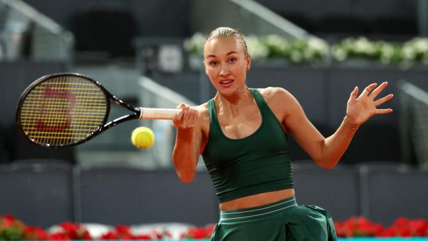 Neo-Österreicherin Potapova besiegte in Madrid Weltranglisten-Zweite Rybakina