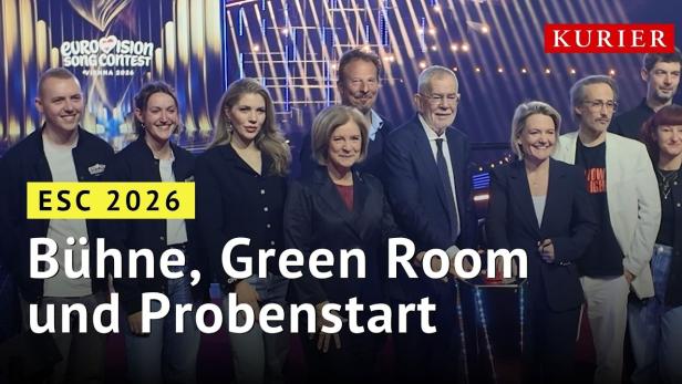 ESC-Bühne in Wien: Erste Einblicke in die Stadthalle