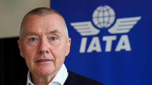 Walsh, Director General of the IATA poses for a portrait after an interview with Reuters in Geneva