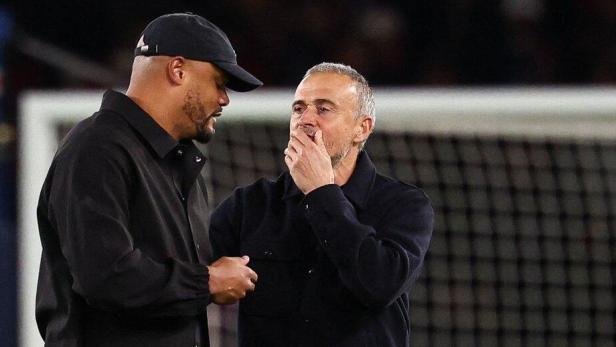 Vincent Kompany und Luis Enrique