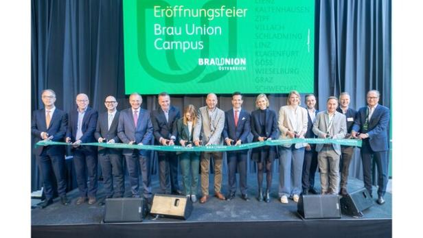 Bekenntnis zum Standort Österreich: Neuer Brau Union Campus in Linz feierlich eröffnet