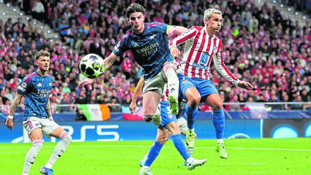 Atletico und Arsenal begegneten sich auf Augenhöhe