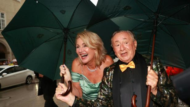 Richard Lugner und Karin Bladsky.