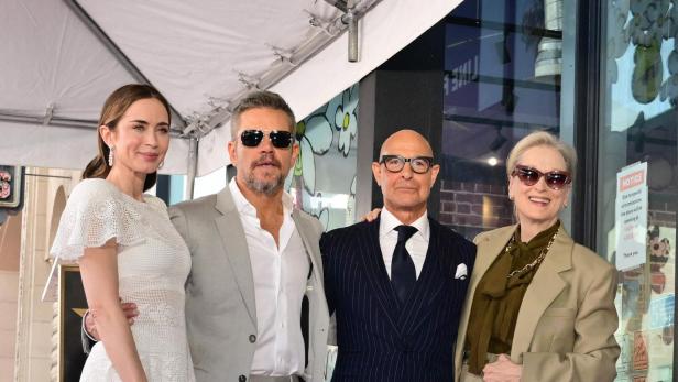 Emily Blunt, Matt Damon, Stanley Tucci und Meryl Streep