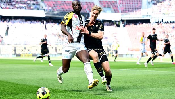 Das Cupfinale: Eine Spielszene aus LASK gegen Altach