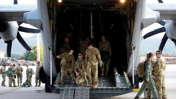 FILE PHOTO: U.S. Air Force hosts multinational exercise at Germany's Ramstein Air Base