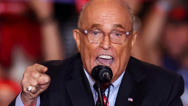 Kritischer Zustand: Rudy Giuliani ist im Krankenhaus