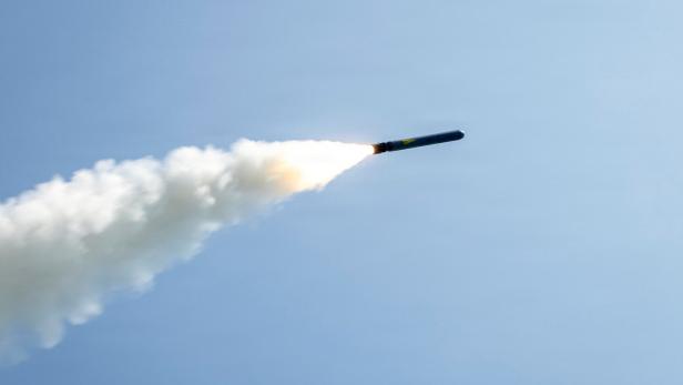 USS Delbert D. Black (DDG 119) Fires a Tomahawk Land Attack Missile