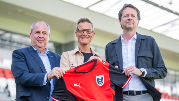 ÖFB-Boss Pröll, Lars Söndergaard, Peter Schöttel