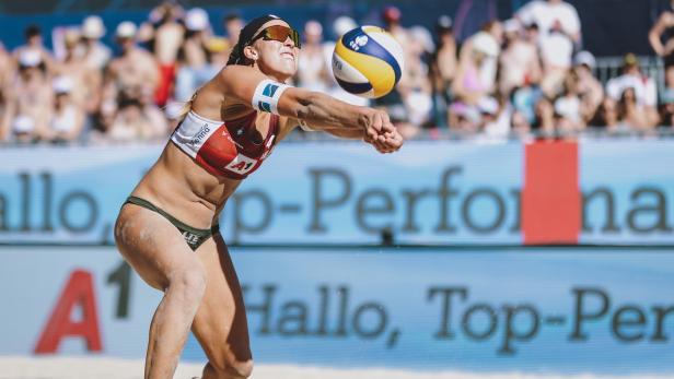 BEACH-VOLLEYBALL: TEAM EM / FRAUEN / NIEDERLANDE - ÖSTERREICH