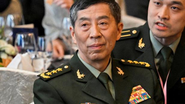 FILE PHOTO: China's Defence Minister Li Shangfu attends the 20th IISS Shangri-La Dialogue in Singapore