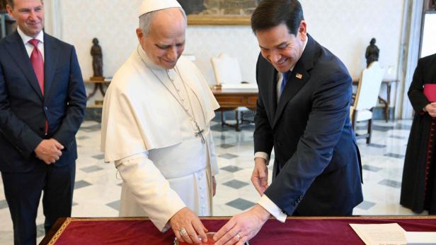 VATICAN-RELIGION-POPE-US-RUBIO-DIPLOMACY