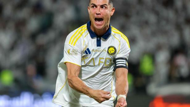 Cristiano Ronaldo bejubelte seinen 100. Treffer in Saudi Arabien