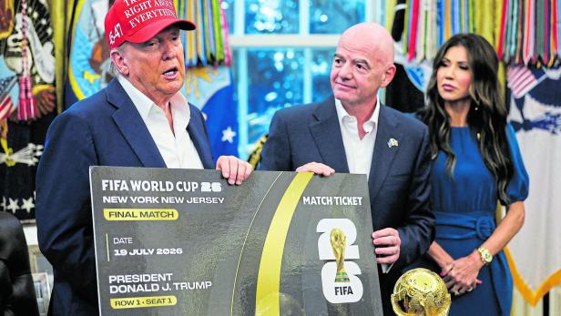 US-Präsident Donald Trump und FIFA-Boss Gianni Infantino