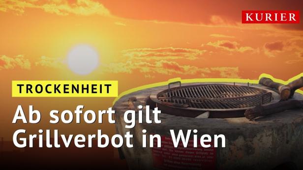 Wegen Trockenheit gilt ab sofort Grillverbot in Wien