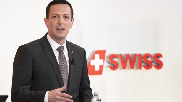 Annual media conference for Swiss International Air Lines
