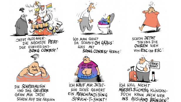 Karikatur von Michael Pammesberger