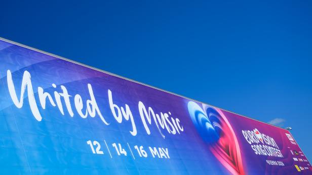 ++ THEMENBILD ++ EUROVISION SONG CONTEST (ESC) 2026: BRANDING / LOGO / WERBUNG / STADTHALLE