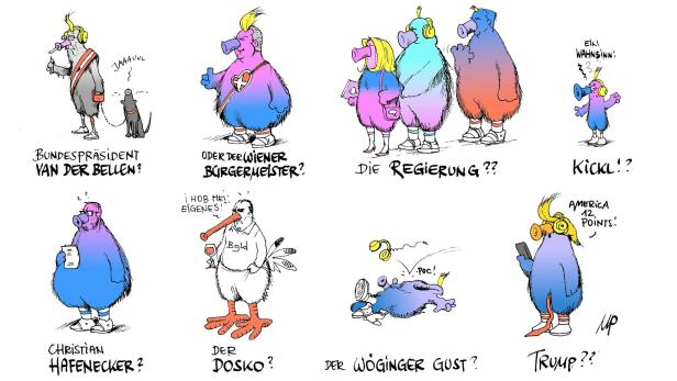 Wer steckt eigentlich in dem grauenhaften Maskottchen?