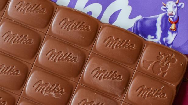 ++ ARCHIVBILD ++ Milka-Schokolade