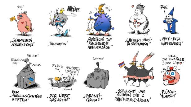 Karikatur von Michael Pammesberger