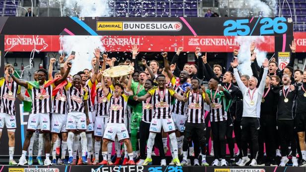 LASK-Kapitän Sascha Horvath stemmt den Teller.