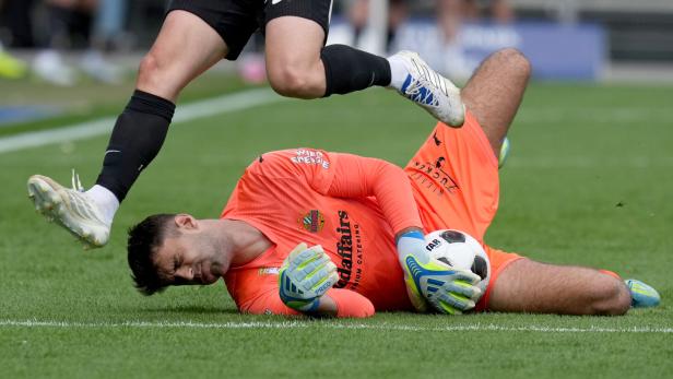 Tormann Hedl muss mit Rapid ins Play-off