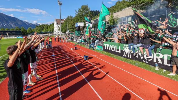 Die Innsbrucker fixierten den Meistertitel in der Regionalliga West