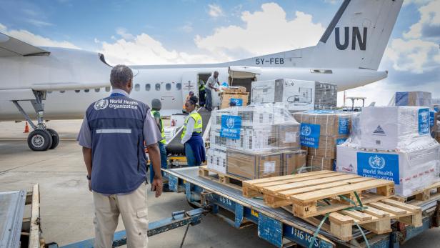 WHO sends 4.7 tonnes of health supplies to ebola-struck Congo