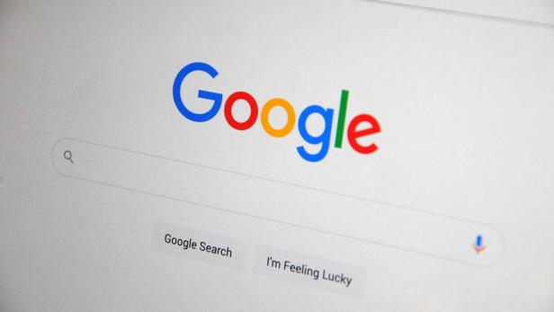 Die Google Suche in einem Browser-Fenster
