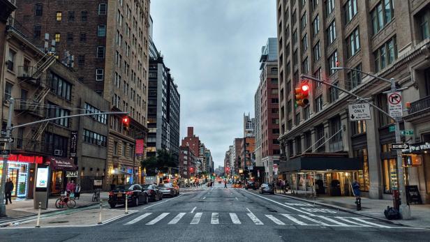 Straße in New York
