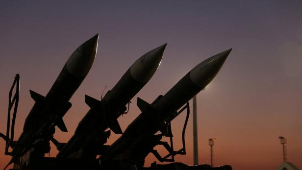 FILE PHOTO: Iranian missiles are displayed at the Islamic Revolutionary Guard Corps(IRGC) Aerospace Force Museum in Tehran
