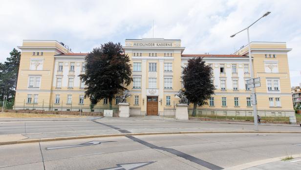 Die Kaserne Meidling – offiziell: Heckenast-Burian-Kaserne – soll zum nationalen Sicherheitszentrum umgebaut werden. 