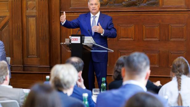 Walter Ruck, Präsident der WK Wien.