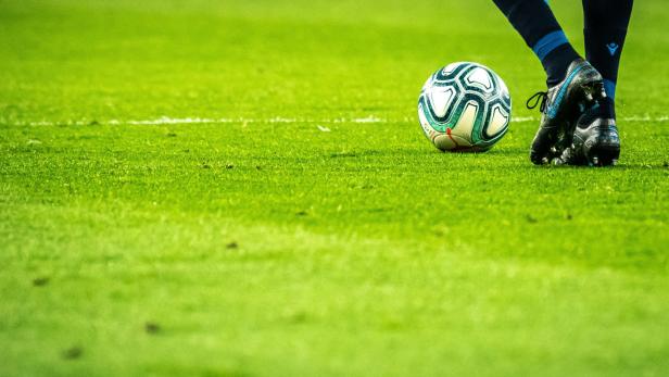 Rasen am Fußballfeld