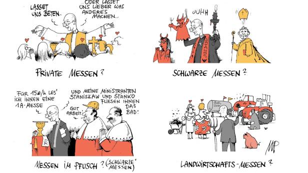 Karikatur von Michael Pammesberger