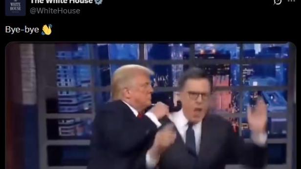 Screenshot Twitter @TheWhiteHouse