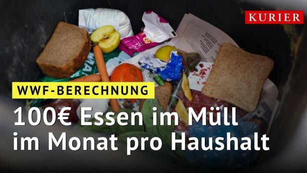 WWF: 1,2 Millionen Tonnen Lebensmittel pro Jahr verschwendet