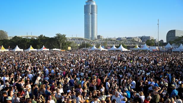 Donauinselfest open-air festival in Vienna